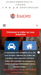 Mobile Screenshot of educatel.fr