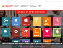 Tablet Screenshot of educatel.fr